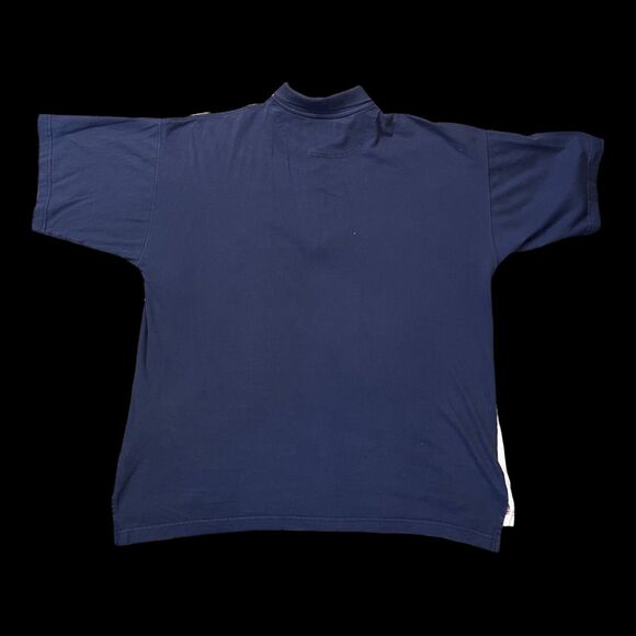 Boss America By Brookhurts Pink And White Multicolor Polo Mens Size XL - Picture 3 of 3